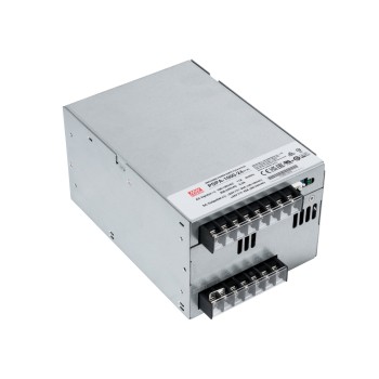GLOBOSTAR® MEANWELL-PSPA1000-24 90792 Τροφοδοτικό/Μετασχηματιστής Class I PELV 1000W 42A AC 220-240V σε DC 24V IP20 - Ρυθμιζόμενo από DC 22V έως DC 28V - Ασημί - Μ17 x Π12 x Υ9.3cm - 3 Χρόνια Εγγύηση