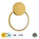 GloboStar® CYCLOS 61075 Κρεμαστό Φωτιστικό Οροφής Design LED CCT 9W 1080lm 300° AC 220-240V - Εναλλαγή Φωτισμού μέσω Διακόπτη On/Off All In One Ψυχρό 6000k+Φυσικό 4500k+Θερμό 2700k Μ21 x Π2.3 x Υ26.5cm - Χρυσό Βούρτσας GloboStar® CYCLOS 61075 Κρεμαστό Φωτιστικό Οροφής Design LED CCT 9W 1080lm 300° AC 220-240V - Εναλλαγή Φωτισμού μέσω Διακόπτη On/Off All In One Ψυχρό 6000k+Φυσικό 4500k+Θερμό 2700k Μ21 x Π2.3 x Υ26.5cm - Χρυσό Βούρτσας