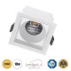 GloboStar® PLUTO-M 60273 Χωνευτό LED Spot Downlight TrimLess Μ8.4xΠ8.4cm 10W 1250lm 38° AC 220-240V IP20 Μ8.4 x Π8.4 x Υ5.9cm - Τετράγωνο - Λευκό & Anti-Glare HoneyComb - Θερμό Λευκό 2700K - Bridgelux COB - 5 Years Warranty GloboStar® PLUTO-M 60273 Χωνευτό LED Spot Downlight TrimLess Μ8.4xΠ8.4cm 10W 1250lm 38° AC 220-240V IP20 Μ8.4 x Π8.4 x Υ5.9cm - Τετράγωνο - Λευκό & Anti-Glare HoneyComb - Θερμό Λευκό 2700K - Bridgelux COB - 5 Years Warranty