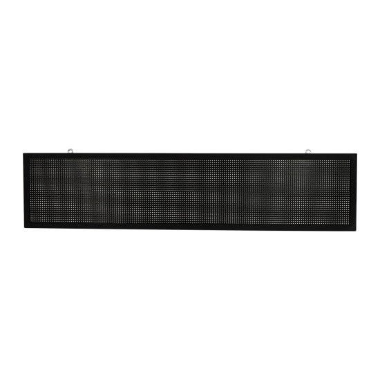 GloboStar® 90333 Κυλιόμενη Ψηφιακή Επιγραφή P10 LED SMD AC 220-240V με Wi-Fi - Αδιάβροχή IP65 - Διπλής Όψης - Μ168 x Π12 x Υ40cm Μπλε
