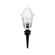 GloboStar® VITRO 203-0203 Vintage Καρφωτό Φωτιστικό Φαναράκι Μονόφωτο 1 x E27 IP44 Λευκό & Διάφανο Πλαστικό - Μ17 x Π17 x Υ55cm GloboStar® VITRO 203-0203 Vintage Καρφωτό Φωτιστικό Φαναράκι Μονόφωτο 1 x E27 IP44 Λευκό & Διάφανο Πλαστικό - Μ16 x Π16 x Υ51cm