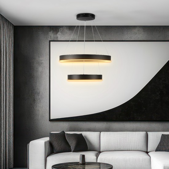 kelvo® VENOM 61185 Μοντέρνο Κρεμαστό Φωτιστικό Οροφής LED 75W 8818lm 120° AC 220-240V IP20 Ρυθμιζόμενο Λευκό CCT με Χειριστήριο από 2700K έως 6000K Dimmable - Lumileds SMD Chip - Μαύρο Ματ - Μ60 x Π60 x Υ40cm - 3 Χρόνια Εγγύηση kelvo® VENOM 61185 Μοντέρνο Κρεμαστό Φωτιστικό Οροφής LED 75W 8818lm 120° AC 220-240V IP20 Ρυθμιζόμενο Λευκό CCT με Χειριστήριο από 2700K έως 6000K Dimmable - Lumileds SMD Chip - Μαύρο Ματ - Μ60 x Π60 x Υ40cm - 3 Χρόνια Εγγύηση