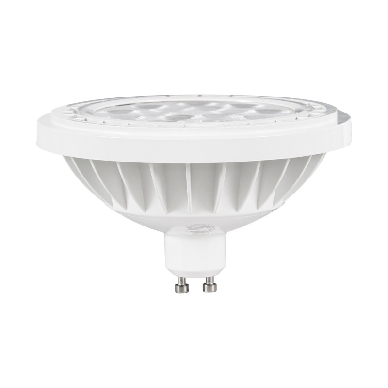 GloboStar® 60130 Σποτ LED GU10 AR111 12W 1164lm 36° AC 220-240V IP20 Φ11 x Υ6.6cm Φυσικό Λευκό 4500K Dimmable - 3 Χρόνια Εγγύηση
