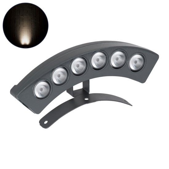 GLOBOSTAR® TREELIGHT-PLANTE 90457 Κυρτή Μπάρα Φωτισμού Wall Washer για Φυτά - Δέντρα LED 6W 690lm 15° DC 24V Αδιάβροχο IP67 Φυσικό Λευκό 4500K Dimmable - Γκρι Ανθρακί - Μ17.5 x Π4.5 x Υ8cm - 3 Χρόνια Εγγύηση GloboStar® TREELIGHT-PLANTE 90457 Κυρτή Μπάρα Φωτισμού Wall Washer Ειδική για Φυτά - Δέντρα LED 6W 690lm 15° DC 24V Αδιάβροχο IP67 Μ17.5 x Π4.5 x Υ8cm Φυσικό Λευκό 4500K - Γκρι Ανθρακί - 3 Years Warranty