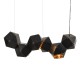 GloboStar® WELLES Replica 00797 Μοντέρνο Κρεμαστό Φωτιστικό Ανάρτηση Πολύφωτο 6 x E14 IP20 Μαύρο & Χρυσό Μέταλλο - Μ98 x Π32 x Υ30cm GloboStar® WELLES Replica 00797 Μοντέρνο Κρεμαστό Φωτιστικό Ανάρτηση Πολύφωτο 6 x E14 IP20 Μαύρο & Χρυσό Μέταλλο - Μ98 x Π32 x Υ30cm