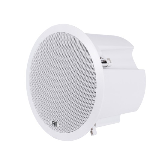 GLOBOSTAR® FDB C800T 98013 Χωνευτό Παθητικό Ηχείο Εγκαταστάσεων με Μετασχηματιστή 100V & 8Ω - 50W RMS (100W Peak) - 1 x 8" Inches LF & 1 x 1" Inches HF - IP20 - Λευκό - Μ28 x Π28 x Υ21cm / Q24.5 x 17.7cm - 2 Χρόνια Εγγύηση