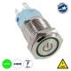 GloboStar® 70777 LED Φωτιζόμενος Διακόπτης Χωνευτός - Μπουτόν PUSH On Ανοξείδωτος AC 220-240V Αδιάβροχο IP67 Φ18mm με Angel Eye Πράσινο GloboStar® 70777 LED Φωτιζόμενος Διακόπτης Χωνευτός - Μπουτόν PUSH On Ανοξείδωτος AC 220-240V Αδιάβροχο IP67 Φ18mm με Angel Eye Πράσινο