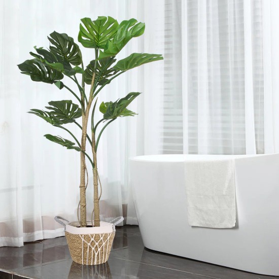 GloboStar® Artificial Garden SARDINIA 20335 ΣΕΤ 3 Διακοσμητικά Πλεκτά Καλάθια - Κασπώ Γλάστρες - Flower Pots Μπεζ με Μακραμέ A:Φ25cm x Υ20cm B:Φ30cm x Υ27cm C:Φ35cm x Υ30cm GloboStar® Artificial Garden SARDINIA 20335 ΣΕΤ 3 Διακοσμητικά Πλεκτά Καλάθια - Κασπώ Γλάστρες - Flower Pots Μπεζ με Μακραμέ A:Φ25cm x Υ20cm B:Φ30cm x Υ27cm C:Φ35cm x Υ30cm