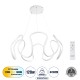 GloboStar® TARANTULA 61395 Κρεμαστό Φωτιστικό Οροφής Design LED CCT 120W 13440lm 300° AC 220-240V - Εναλλαγή Φωτισμού μέσω Τηλεχειριστηρίου All In One Ψυχρό 6000k+Φυσικό 4500k+Θερμό 2700k Dimmable Φ78 x Υ31.5cm - Λευκό - 3 Years Warranty GloboStar® TARANTULA 61395 Κρεμαστό Φωτιστικό Οροφής Design LED CCT 120W 13440lm 300° AC 220-240V - Εναλλαγή Φωτισμού μέσω Τηλεχειριστηρίου All In One Ψυχρό 6000k+Φυσικό 4500k+Θερμό 2700k Dimmable Φ78 x Υ31.5cm - Λευκό - 3 Years Warranty
