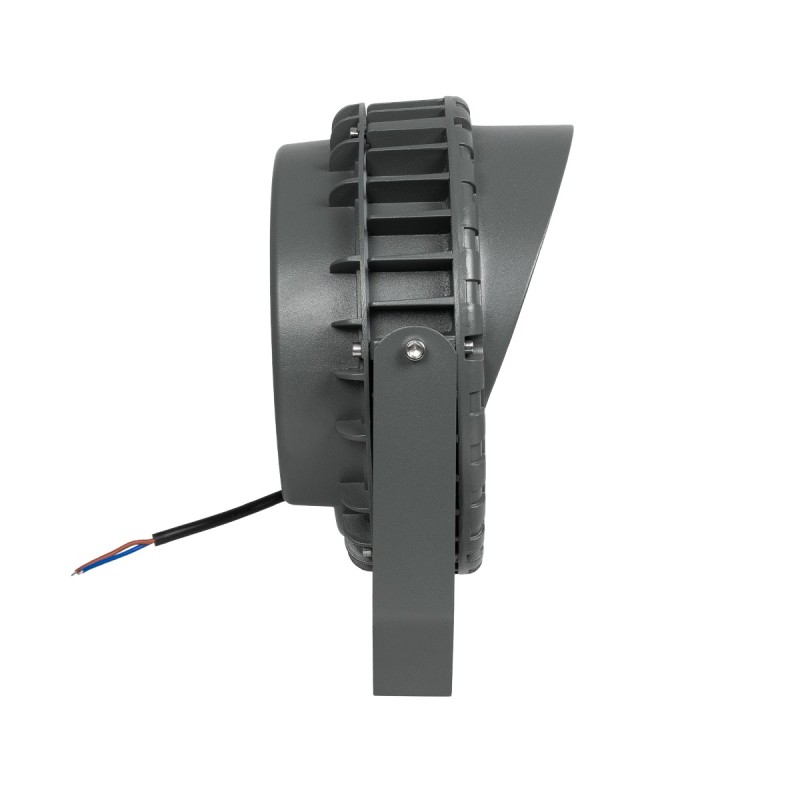 GloboStar® TREELIGHT-VINA 90359 Σποτ Φωτισμού με Αντιθαμβωτική Γρίλια Ειδικό για Φυτά - Δέντρα με Βάση Κήπου / Καρφωτό LED 24W 2040lm 10° DC 24V Αδιάβροχο IP65 L21.5 x W18.3 x H14cm Αρχιτεκτονικό Πορτοκαλί 2200K - Γκρι Ανθρακί - 3 Years Warranty