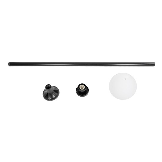 GLOBOSTAR® AGROS 61597 Φωτιστικό Κολωνάκι Κήπου με Ντουί 1 x E27 AC 220-240V Αδιάβροχο IP65 - Λευκό & Μάυρο - Μ30 x Π30 x Υ240cm GLOBOSTAR® AGROS 61597 Φωτιστικό Κολωνάκι Κήπου με Ντουί 1 x E27 AC 220-240V Αδιάβροχο IP65 - Λευκό & Μάυρο - Μ30 x Π30 x Υ240cm