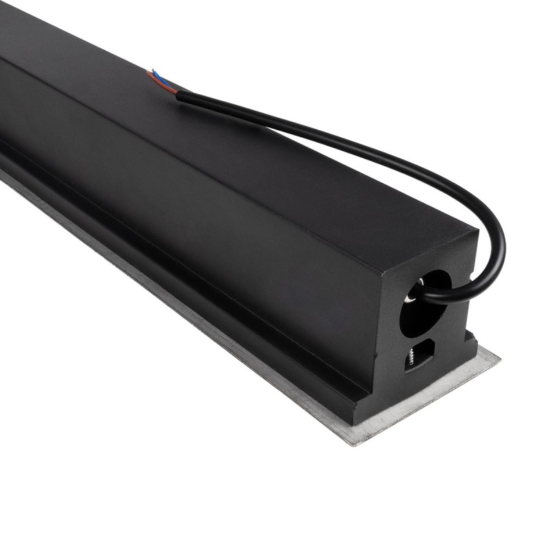 GloboStar® UNDERGROUND-REMVI 90194-Y Χωνευτό Φωτιστικό Wall Washer Δαπέδου LED 18W 1440lm 10° DC 24V Αδιάβροχο IP68 L100 x W9 x H7.2cm Αρχιτεκτονικό Πορτοκαλί 2200K - Ανοξείδωτο Ατσάλι - 3 Years Warranty
