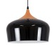 GloboStar® VILI 01261 Μοντέρνο Κρεμαστό Φωτιστικό Καμπάνα Μονόφωτο 1 x E27 IP20 Μαύρο & Μπεζ Μέταλλο - Μ35 x Π35 x Υ27cm GloboStar® VILI 01261 Μοντέρνο Κρεμαστό Φωτιστικό Καμπάνα Μονόφωτο 1 x E27 IP20 Μαύρο & Μπεζ Μέταλλο - Μ35 x Π35 x Υ27cm