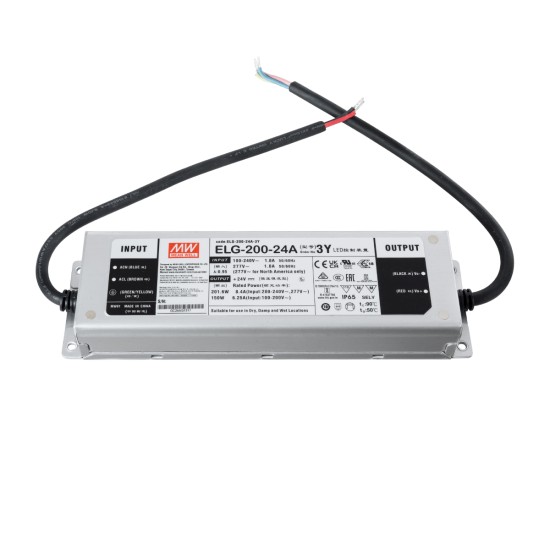 GLOBOSTAR® MEANWELL-ELG-200-24A 90789 Τροφοδοτικό/Μετασχηματιστής SELV 200W 8.4A DC 24V Αδιάβροχο IP65 - AC 220-240V σε DC 24V / Ρυθμιζόμενο από 22.4VDC έως 25.6VDC - Μ24.4 x Π7.1 x Υ3.75cm - 3 Χρόνια Εγγύηση GloboStar® ELG-200-24A 90789 MEANWELL Αδιάβροχο Ρυθμιζόμενο Μεταλλικό Τροφοδοτικό SELV για Προϊόντα LED 200W 8.4A - AC 220-240V σε DC 24V - Ρυθμιζόμενο από 22.4VDC έως 25.6VDC - Αδιάβροχο IP65 Μ24.4 x Π7.1 x Υ3.75cm - 3 Years Warranty