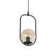 GloboStar® ZENITH 201-0093 Κρεμαστό Φωτιστικό Οροφής Μπάλα Μονόφωτο Vintage 1 x E27 IP20 Μαύρο Μέταλλο με Μελί Γυαλί - Μ17 x Π17 x Υ70cm GloboStar® ZENITH 201-0093 Κρεμαστό Φωτιστικό Οροφής Μπάλα Μονόφωτο Vintage 1 x E27 IP20 Μαύρο Μέταλλο με Μελί Γυαλί - Μ17 x Π17 x Υ70cm