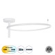 GloboStar® VERONA 61224 Φωτιστικό Οροφής Δαχτυλίδι-Κύκλος LED CCT 36W 4032lm 360° AC 220-240V - Εναλλαγή Φωτισμού μέσω Διακόπτη On/Off All In One Ψυχρό 6000k+Φυσικό 4500k+Θερμό 2700K Φ60 x Υ23cm - Λευκό - 3 Χρόνια Εγγύηση GloboStar® VERONA 61224 Φωτιστικό Οροφής Δαχτυλίδι-Κύκλος LED CCT 36W 4032lm 360° AC 220-240V - Εναλλαγή Φωτισμού μέσω Διακόπτη On/Off All In One Ψυχρό 6000k+Φυσικό 4500k+Θερμό 2700K Φ60 x Υ23cm - Λευκό - 3 Χρόνια Εγγύηση