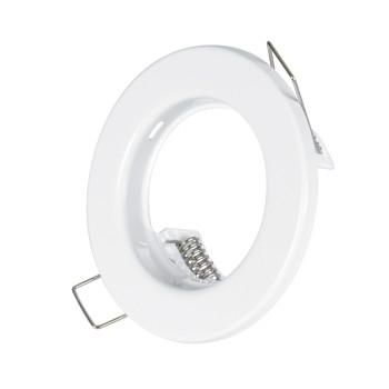 GLOBOSTAR® ORO 77807 Χωνευτή Βάση για Σποτ MR16 με Ντουί GU10/GU5.3 IP20 - Λευκό - Μ8.3 x Π8.3 x Υ3.1cm / Q6cm