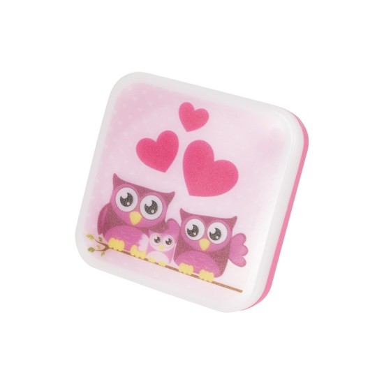 GloboStar® KIDDO 202-0002 Παιδικό Φωτιστικό Νυκτός LED 1W 95lm 360° AC220-240V IP20 Ψυχρό Λευκό 6000K- Μ5.5 x Π5.5 x Υ8cm - 2 Χρόνια Εγγύηση