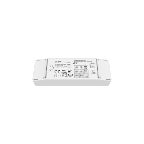 GloboStar® 73131 TE-12A-H SKYDANCE AC Triac Dimmable Constant Current LED Driver 1 Κανάλι AC 200-240V 1 x 0.15A 12W - Max 0.15A 12W - IP20 Μ11.1 x Π3.7 x Υ2cm - 5 Χρόνια Εγγύηση