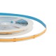 GLOBOSTAR® BEE 70362 Ταινία LED 8W/m 640lm/m 120° DC 24V IP20 320 x COB Chip/m Ultra Θερμό Λευκό 2200K Dimmable - Μ500 x Π0.8 x Υ0.2cm - Ρολό 5 Μέτρων - 5 Χρόνια Εγγύηση
