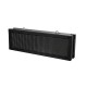 GloboStar® DISPLAY 90317 LED Scrolling Display 64x16cm - Κυλιόμενη Ψηφιακή Πινακίδα / Επιγραφή Διπλής Όψης P10 LED SMD AC 220-240V - Λειτουργία μέσω Wi-Fi με Εφαρμογή APP - Αισθήτηρας Θερμοκρασίας και Υγρασίας - Αδιάβροχο IP65 - Μ70.5 x Π11 x Υ22.5cm - Πρ