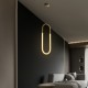 kelvo® GLOW 61679 Μοντέρνο Κρεμαστό Φωτιστικό Οροφής LED 18W 1800lm 360° AC 220-240V IP20 Ρυθμιζόμενο Λευκό CCT με On/Off 2700K/4500K/6000K - Lumileds SMD Chip - Χρυσό Πλατίνα & Λευκό Νήμα - Μ20 x Π5 x Υ60cm - 3 Χρόνια Εγγύηση