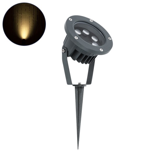 GLOBOSTAR® TREELIGHT-TZINA 90354 Σποτ Φωτισμού για Φυτά - Δέντρα με Βάση Κήπου / Καρφωτό LED 6W 660lm 10° DC 24V Αδιάβροχο IP65 Θερμό Λευκό 2700K Dimmable - Γκρι Ανθρακί - Μ14 x Π12.5 x Υ12.5cm - 3 Χρόνια Εγγύηση GLOBOSTAR® TREELIGHT-TZINA 90354 Σποτ Φωτισμού για Φυτά - Δέντρα με Βάση Κήπου / Καρφωτό LED 6W 660lm 10° DC 24V Αδιάβροχο IP65 Θερμό Λευκό 2700K Dimmable - Γκρι Ανθρακί - Μ14 x Π12.5 x Υ12.5cm - 3 Χρόνια Εγγύηση
