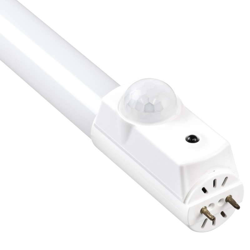 GLOBOSTAR® PARKING 61499 120cm Λάμπα T8 G13 Τύπου Φθορίου Τεχνολογίας Smart Group Linkable Control System 2.4Ghz με Αισθητήρα Κίνησης Microwave LED 16W 2000lm 220° AC 220-240V IP20 Λευκό Γαλακτερό Γυαλί - Ψυχρό Λευκό 6000K - LUMILEDs SMD Chip - Μ120 x Π3