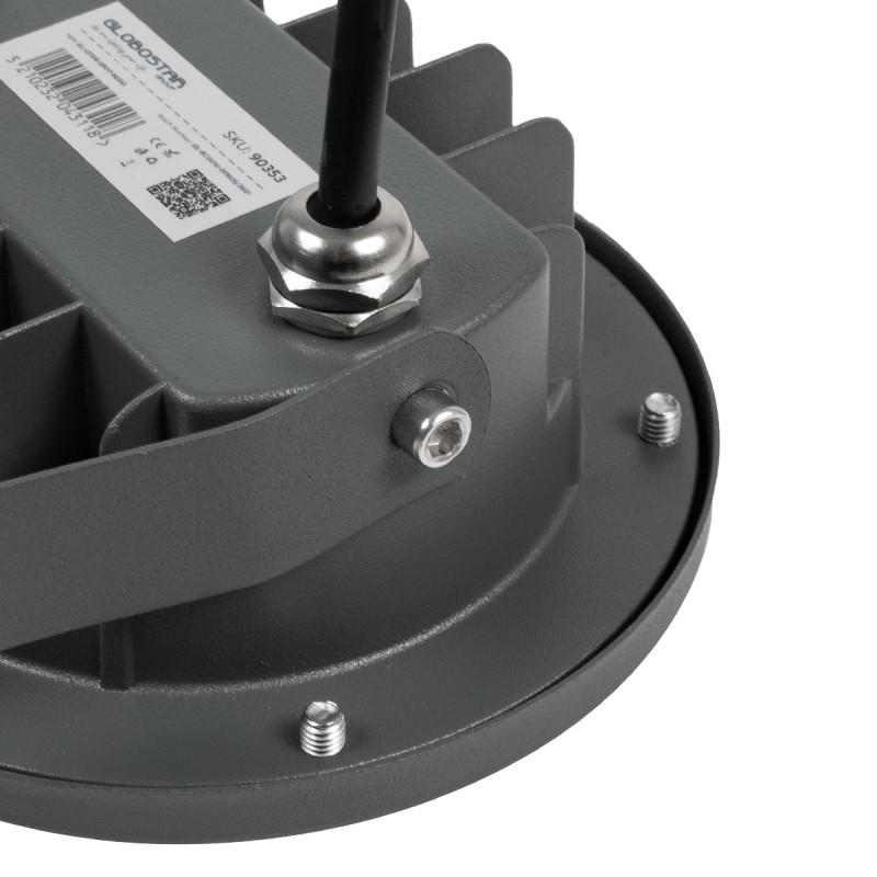 GloboStar® TREELIGHT-TZINA 90353 Σποτ Φωτισμού Ειδικό για Φυτά - Δέντρα με Βάση Κήπου / Καρφωτό LED 6W 510lm 10° DC 24V Αδιάβροχο IP65 L14 x W12.5 x H12.5cm Αρχιτεκτονικό Πορτοκαλί 2200K - Γκρι Ανθρακί - 3 Years Warranty