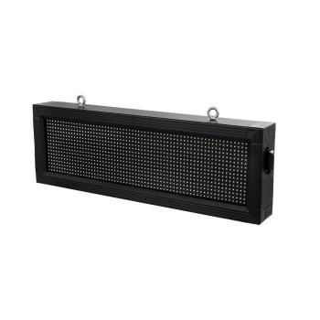 GLOBOSTAR® DISPLAY 90307 Κυλιόμενη Ψηφιακή Επιγραφή 64x16cm P10 Μονής Όψης LED AC 220-240V Αδιάβροχο IP65 Πράσινο - WiFi Control μέσω FK APP - Αισθητήρας Θερμοκρασίας & Υγρασίας - Μ72 x Π9 x Υ24cm - 2 Χρόνια Εγγύηση