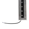 GloboStar® UNDERGROUND-REMVI 90194-Y Χωνευτό Φωτιστικό Wall Washer Δαπέδου LED 18W 1440lm 10° DC 24V Αδιάβροχο IP68 L100 x W9 x H7.2cm Αρχιτεκτονικό Πορτοκαλί 2200K - Ανοξείδωτο Ατσάλι - 3 Years Warranty