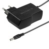 GLOBOSTAR® VOLTIX GLB-107-0001 Τροφοδοτικό/Μετασχηματιστής Class II SELV 12W 1A AC 220-240V σε DC 12V IP20 - Μαύρο Ματ - Μ7.3 x Π4 x Υ2.8cm - 3 Χρόνια Εγγύηση