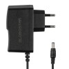 GLOBOSTAR® VOLTIX GLB-107-0001 Τροφοδοτικό/Μετασχηματιστής Class II SELV 12W 1A AC 220-240V σε DC 12V IP20 - Μαύρο Ματ - Μ7.3 x Π4 x Υ2.8cm - 3 Χρόνια Εγγύηση