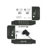 GLOBOSTAR® VOLTIX GLB-107-0001 Τροφοδοτικό/Μετασχηματιστής Class II SELV 12W 1A AC 220-240V σε DC 12V IP20 - Μαύρο Ματ - Μ7.3 x Π4 x Υ2.8cm - 3 Χρόνια Εγγύηση