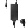 GLOBOSTAR® VOLTIX GLB-107-0003 Τροφοδοτικό/Μετασχηματιστής Class II SELV 60W 5A AC 220-240V σε DC 12V IP20 - Μαύρο Ματ - Μ11.5 x Π5 x Υ3.2cm - 3 Χρόνια Εγγύηση