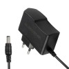 GLOBOSTAR® VOLTIX GLB-107-0005 Τροφοδοτικό/Μετασχηματιστής Class II SELV 12W 0.5A AC 220-240V σε DC 24V IP20 - Μαύρο Ματ - Μ7.3 x Π4 x Υ2.8cm - 3 Χρόνια Εγγύηση