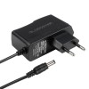 GLOBOSTAR® VOLTIX GLB-107-0005 Τροφοδοτικό/Μετασχηματιστής Class II SELV 12W 0.5A AC 220-240V σε DC 24V IP20 - Μαύρο Ματ - Μ7.3 x Π4 x Υ2.8cm - 3 Χρόνια Εγγύηση