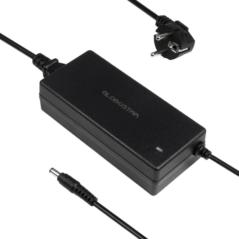 GLOBOSTAR® VOLTIX GLB-107-0008 Τροφοδοτικό/Μετασχηματιστής Class II SELV 120W 4.75A AC 220-240V σε DC 24V IP20 - Μαύρο Ματ - Μ14.2 x Π6.5 x Υ3.7cm - 3 Χρόνια Εγγύηση
