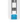 GLOBOSTAR® PLUX GLB-107-0010 Τροφοδοτικό/Μετασχηματιστής Class II SELV 36W 3A AC 220-240V σε DC 12V IP20 - Λευκό Ματ - Μ12.8 x Π5 x Υ1.5cm - 3 Χρόνια Εγγύηση
