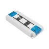 GLOBOSTAR® PLUX GLB-107-0013 Τροφοδοτικό/Μετασχηματιστής Class II SELV 36W 1.5A AC 220-240V σε DC 24V IP20 - Λευκό Ματ - Μ12.8 x Π5 x Υ1.5cm - 3 Χρόνια Εγγύηση