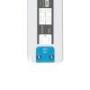 GLOBOSTAR® PLUX GLB-107-0013 Τροφοδοτικό/Μετασχηματιστής Class II SELV 36W 1.5A AC 220-240V σε DC 24V IP20 - Λευκό Ματ - Μ12.8 x Π5 x Υ1.5cm - 3 Χρόνια Εγγύηση