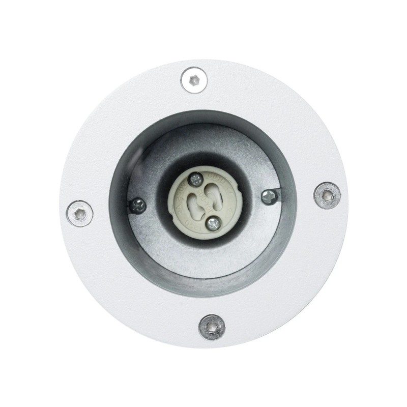 kelvo® GARDELINI KLV-101-0003 Φωτιστικό Σποτ Κήπου για Φυτά & Δέντρα με Καρφωτή Βάση για Λάμπα MR16 με Ντουί GU10 AC 220-240V Αδιάβροχο IP65 - Λευκό Ματ - Μ10 x Π10 x Υ30cm