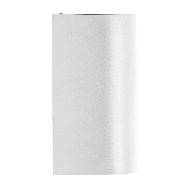 kelvo® MURANO KLV-101-0017 Φωτιστικό Τοίχου / Απλίκα για 2 Λάμπες MR16 με Ντουί GU10 AC 220-240V Αδιάβροχο IP65 - Λευκό Ματ - Μ8 x Π8 x Υ15cm