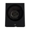 kelvo® BURANO KLV-101-0018 Φωτιστικό Τοίχου / Απλίκα για Λάμπα MR16 με Ντουί GU10 AC 220-240V Αδιάβροχο IP65 - Μαύρο Ματ - Μ8 x Π8 x Υ7cm