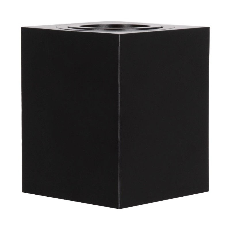 kelvo® AKIRA KLV-101-0028 Κινούμενο Φωτιστικό Downlight Σποτ για Λάμπα MR16 με Ντουί GU10 AC 220-240V IP20 - Μαύρο Ματ - Μ8 x Π8 x Υ10cm