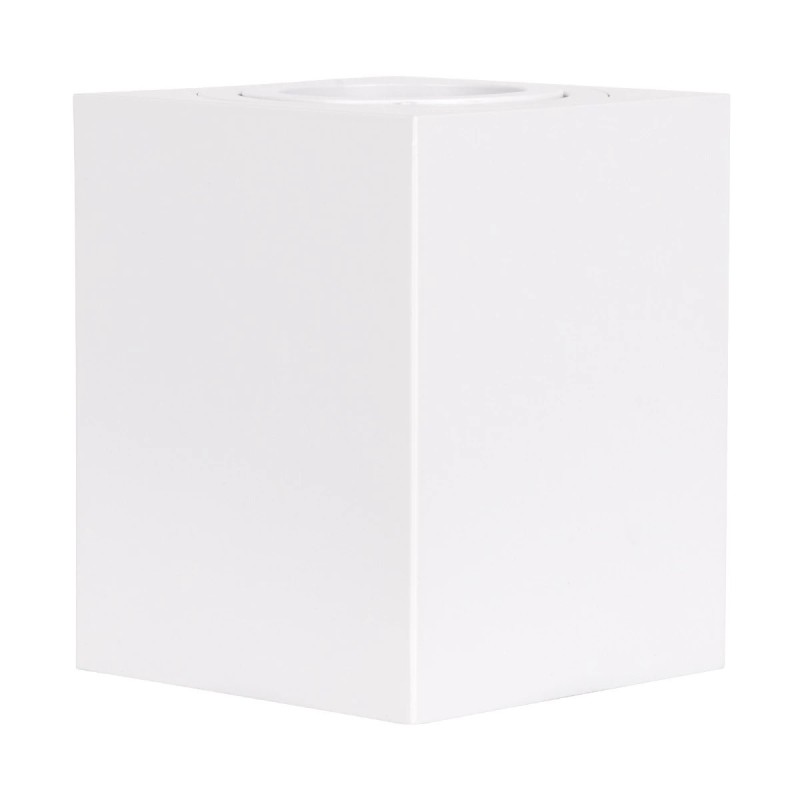 kelvo® AKIRA KLV-101-0029 Κινούμενο Φωτιστικό Downlight Σποτ για Λάμπα MR16 με Ντουί GU10 AC 220-240V IP20 - Λευκό Ματ - Μ8 x Π8 x Υ10cm