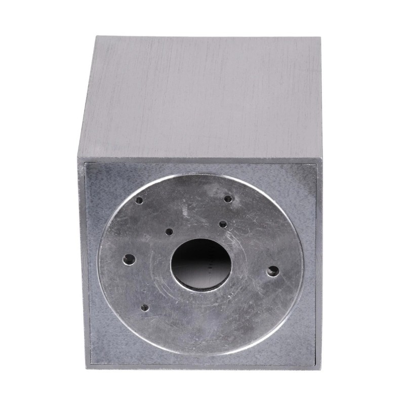 kelvo® AKIRA KLV-101-0030 Κινούμενο Φωτιστικό Downlight Σποτ για Λάμπα MR16 με Ντουί GU10 AC 220-240V IP20 - Νίκελ Βούρτσας - Μ8 x Π8 x Υ10cm