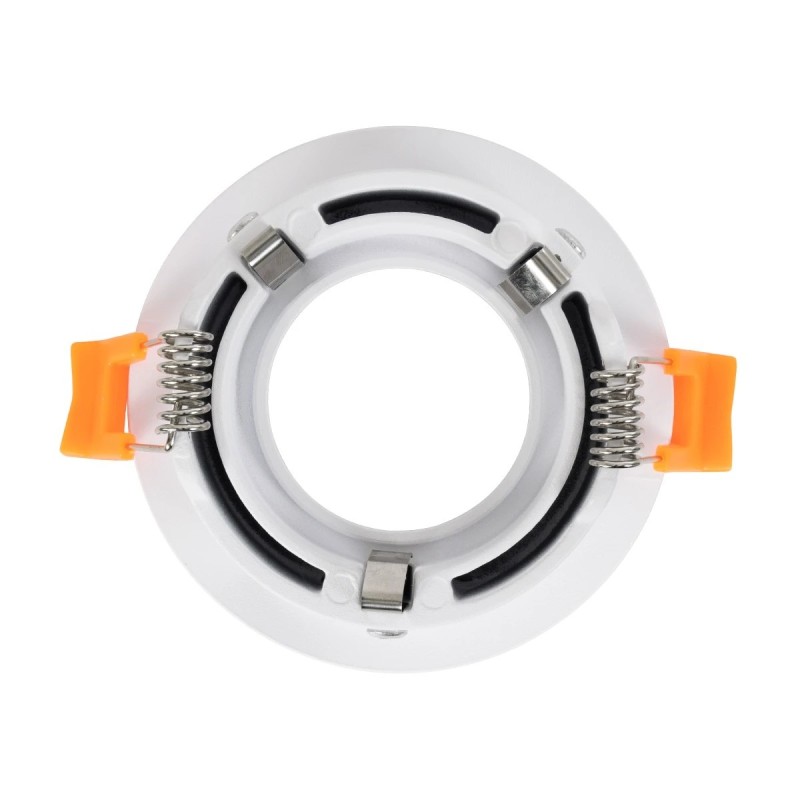 kelvo® OMICRON KLV-101-0035 Χωνευτό Φωτιστικό Downlight Σποτ για Λάμπα MR16 με Ντουί GU10 AC 220-240V IP20 - Λευκό Ματ - Μ8.5 x Π8.5 x Υ3cm / Q7.5cm
