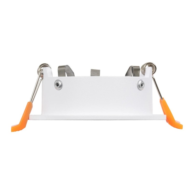 kelvo® OMICRON KLV-101-0035 Χωνευτό Φωτιστικό Downlight Σποτ για Λάμπα MR16 με Ντουί GU10 AC 220-240V IP20 - Λευκό Ματ - Μ8.5 x Π8.5 x Υ3cm / Q7.5cm