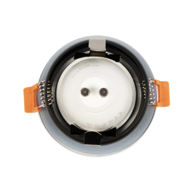kelvo® KAPA KLV-101-0039 Χωνευτό Φωτιστικό Downlight Σποτ Μπάνιου για Λάμπα MR16 με Ντουί GU10 AC 220-240V Αδιάβροχο IP65 - Λευκό Ματ - Μ8.5 x Π8.5 x Υ4.2cm / Q7.5cm